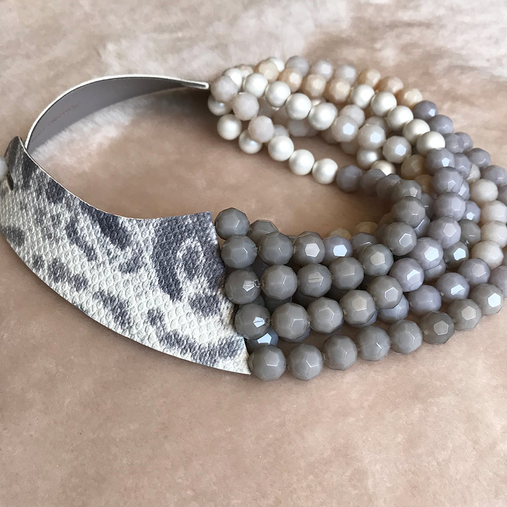 Isabella Pezzo Unico Grigio/Avorio