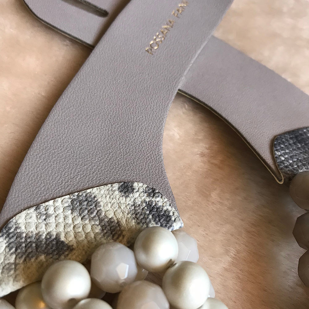 Isabella Pezzo Unico Grigio/Avorio