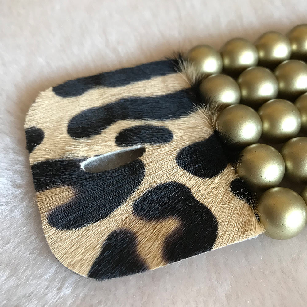 Nora Oro + stampa Leopardo