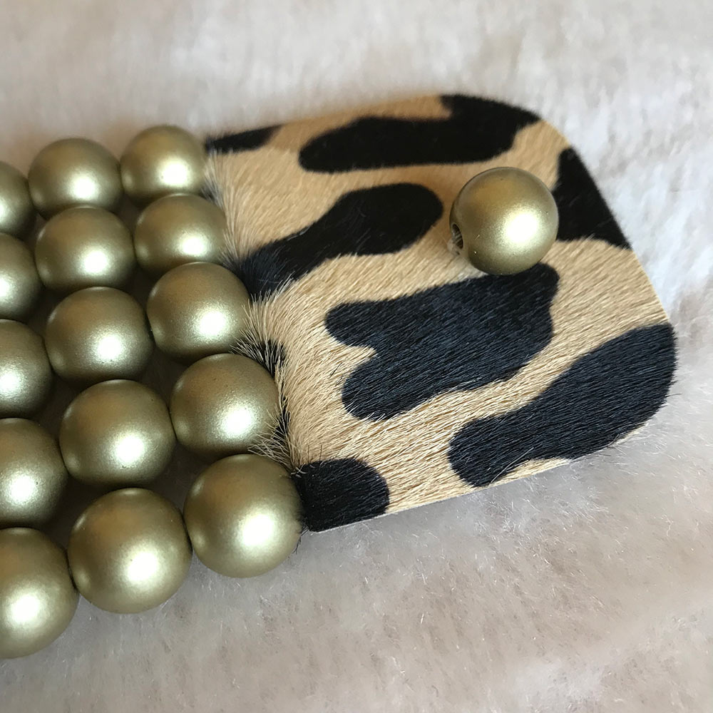 Nora Oro + stampa Leopardo