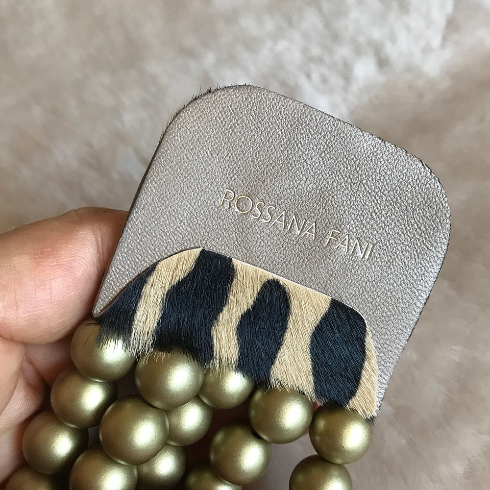 Nora Oro + stampa Leopardo