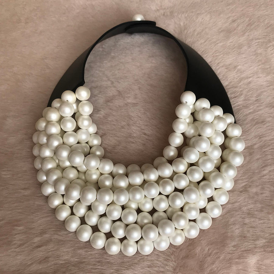 Isabella Perla Classica Pelle Nera